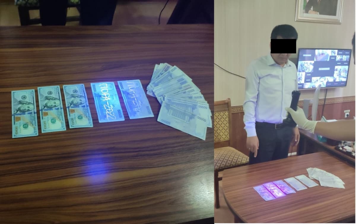 Andijonda pora talab qilgan bank boshqaruvchisi ushlandi