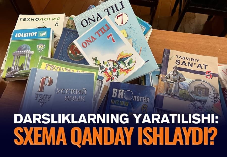 Surishtiruv: Maktab darsliklarini kimlar chop etyapti?