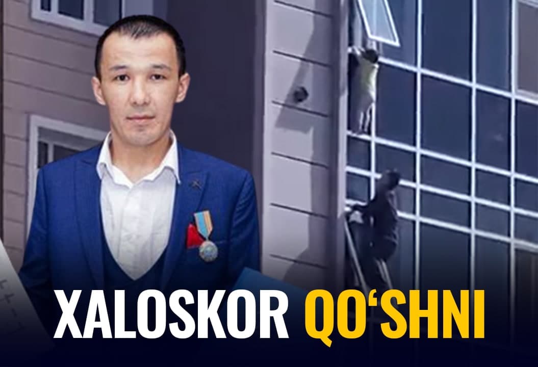 Нур-Султонда 8-қаватдан осилиб қолган қизча қутқарилди. Халоскорга уй совға қилинди
