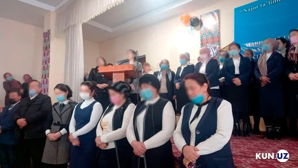 Marhamat tumanidagi uzrbozlik yig‘ilishi bo‘yicha materiallar Bosh prokuraturaga oshirildi
