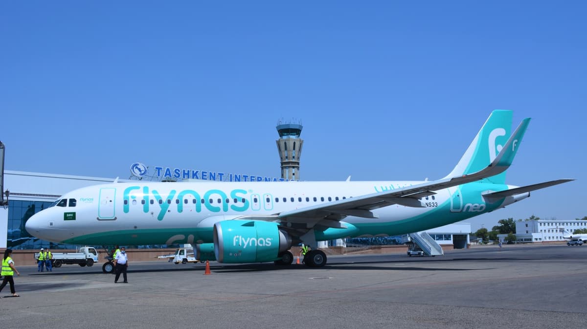 Flynas launches another regular flight to Tashkent from Saudi Arabia