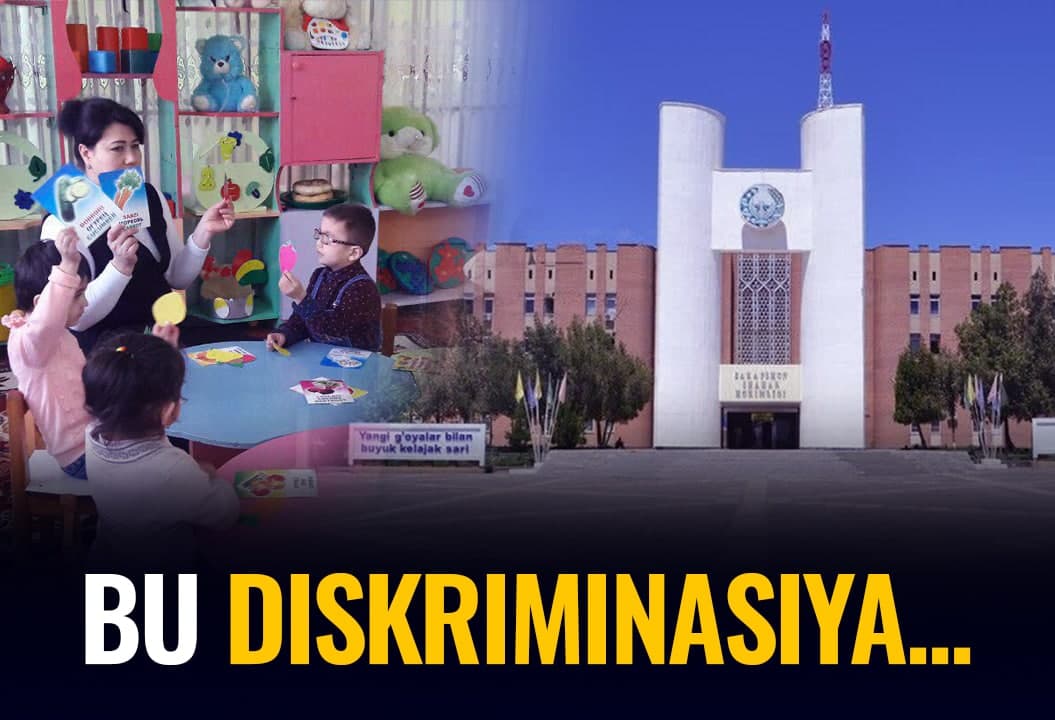 “Bu bizga nisbatan adolatsizlik” - Navoiyda 16 ta bog‘chaning mingdan ortiq xodimi diskriminatsiyaga uchramoqda