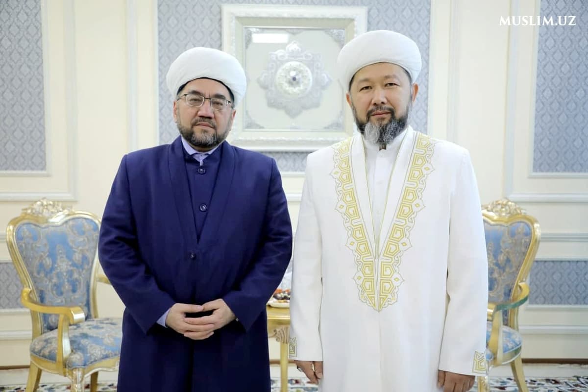 Nur-Sulton shahrida O‘zbekiston va Qozog‘iston muftiylari uchrashdi