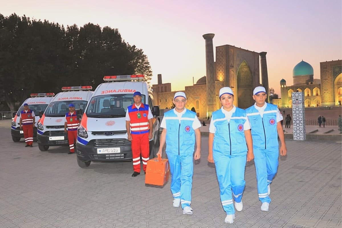 SSV: ShHT sammiti o‘tkaziladigan kunlarda Samarqand shahri aholisiga uzluksiz tibbiy yordam ko‘rsatiladi