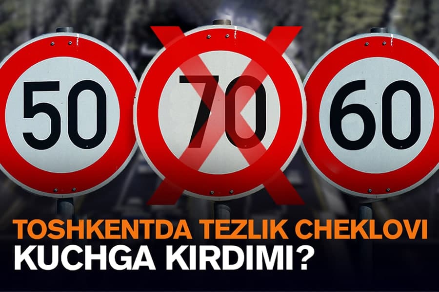 Poytaxtda avtomobillar uçun çeklangan tezlik qarori qaçondan kuçga kiradi?