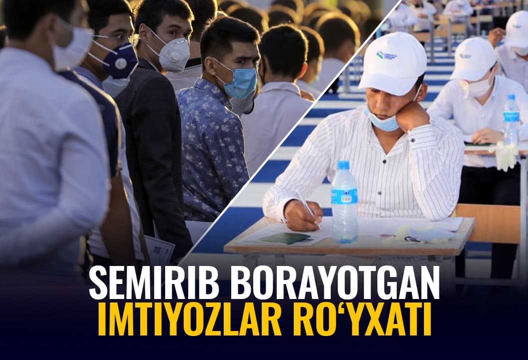 Imtiyozlar guldastasi – OTMlarga o‘qishga kirishda kimda qanday imtiyoz bor?