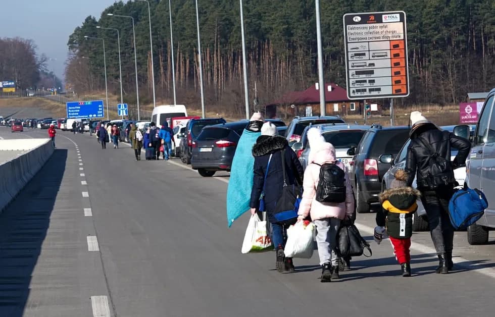 Украинская семья: «Мы в пути уже три дня и во второй раз покидаем нашу родину»
