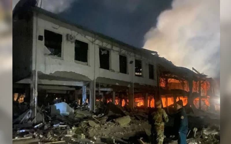 В Сурхандарьинской области произошел взрыв в торговом комплексе