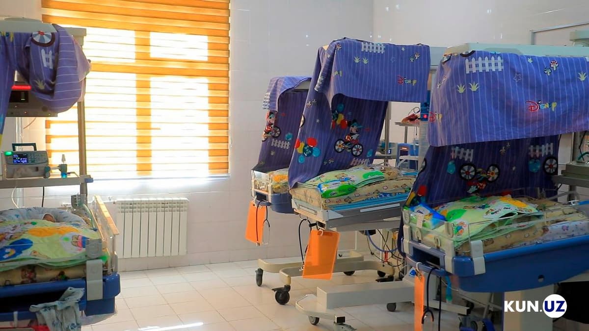 Navoiyda 4 nafar egizak dunyoga keldi