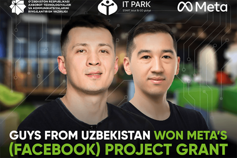 Узбекистанцы выиграли грант от Meta (Facebook) на 3 млн долларов