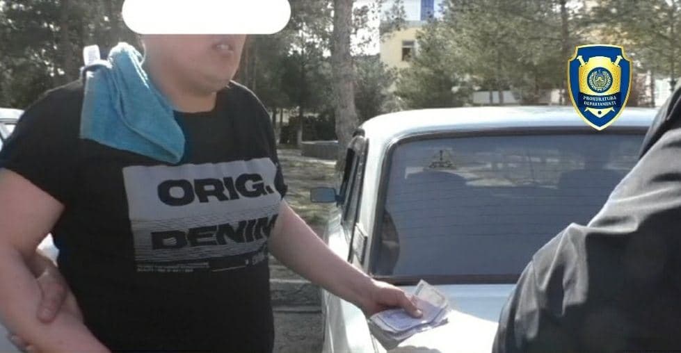 Наманганда ҳоким ёрдамчиси жиноят устида қўлга олинди