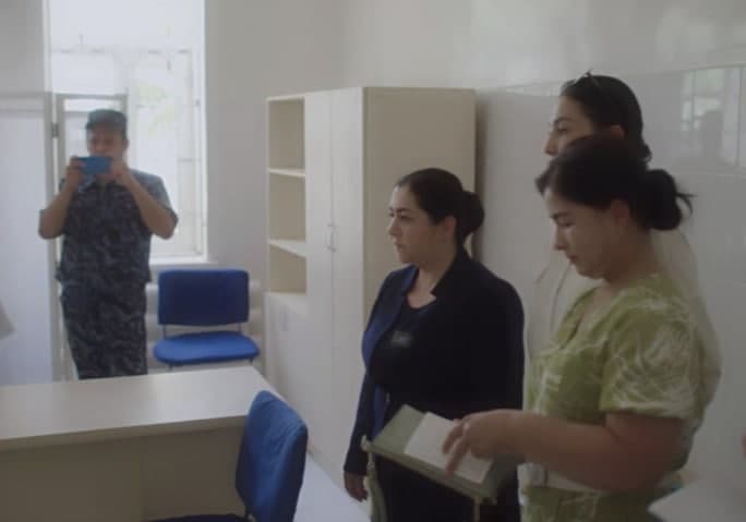 Члены комиссии провели изучение в следственном изоляторе Нукуса