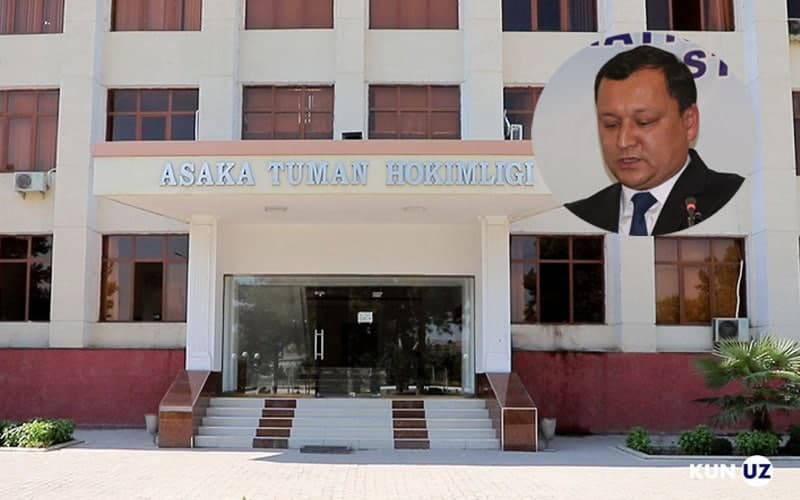 Ishdan olingan Asaka tumani hokimiga uch kun o‘tib mukofot puli ajratildi
