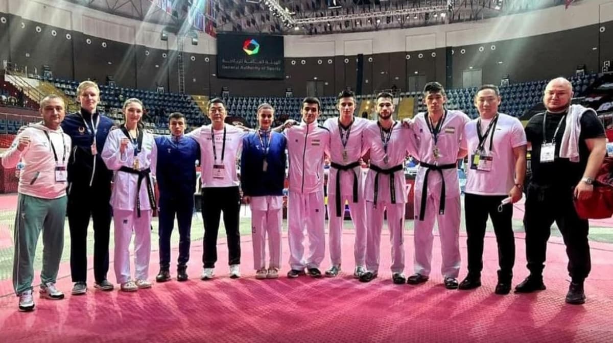 Uzbekistan secures first place in taekwondo tournament in UAE