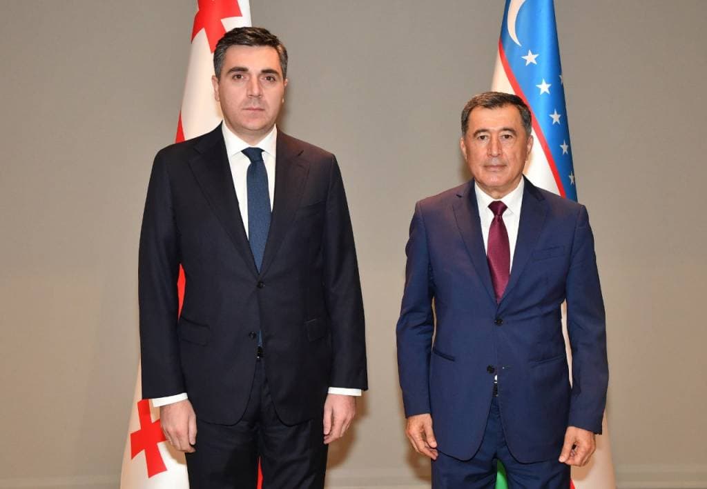 Uzbekistan and Georgia agree to create a system of transport corridors linking Central Asia and South Caucasus