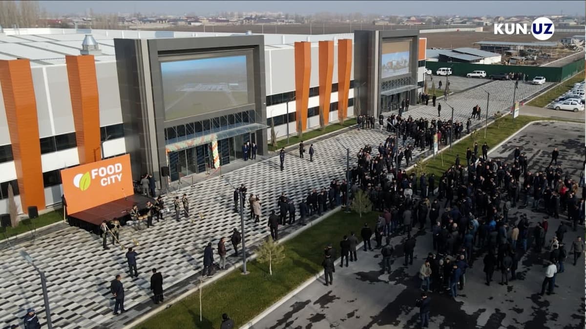 1000 kishilik palov. FOODCITY taqdimoti bo‘lib o‘tdi