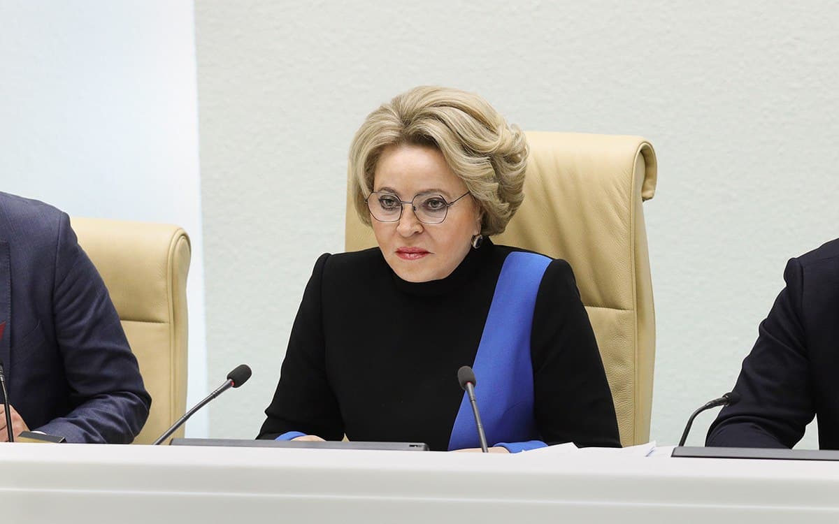 Матвиенко призвала не допустить «охоту на ведьм» в отношении несогласных со «спецоперацией» 