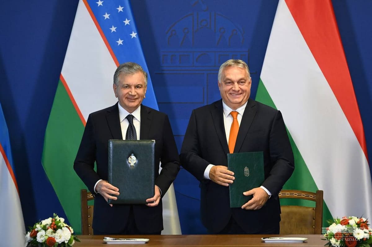 Uzbekistan, Hungary sign 16 documents to develop strategic partnership