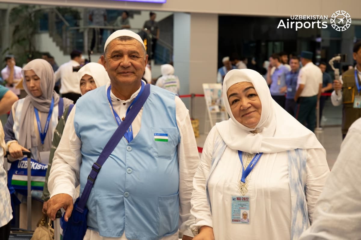 First group of pilgrims leave Tashkent for Saudi Arabia to perform Hajj