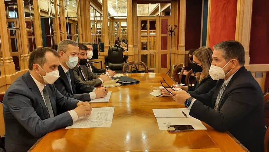Deputy FM of Uzbekistan meets with Advisor to Senate Chairman of Italy in Rome 
