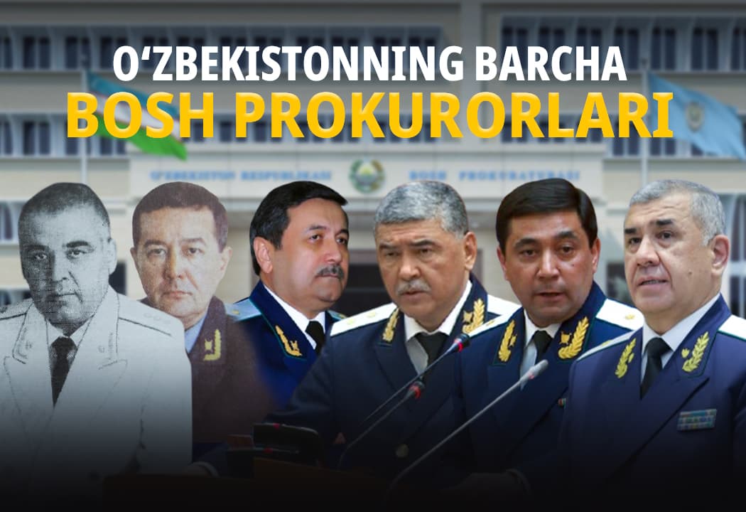 Мустафоевдан Йўлдошевгача. Ўзбекистоннинг олти бош прокурори ҳақида