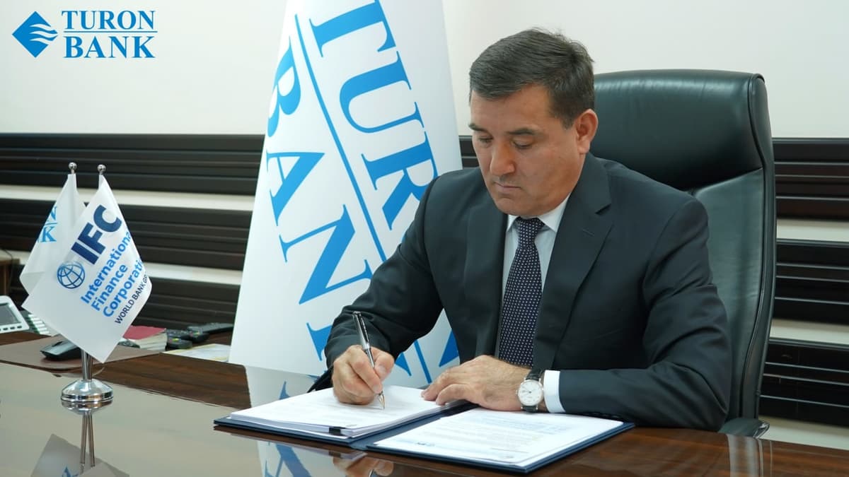 Turonbank IFC bilan transformatsiya qilish bo‘yicha kelishuv imzoladi