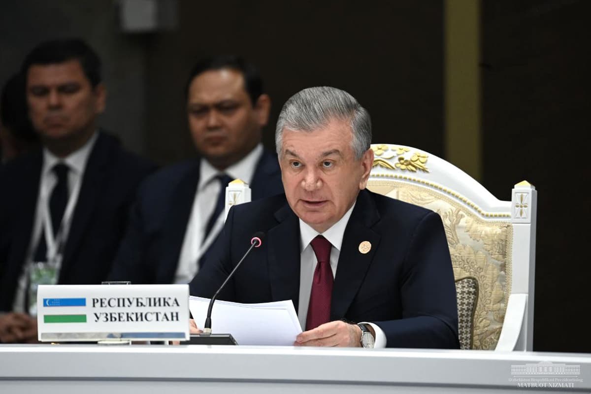 Shavkat Mirziyoyev Markaziy Osiyo davlatlari maxsus xizmatlari rahbarlari doimiy maslahatlashuvini yo‘lga qo‘yishni taklif qildi