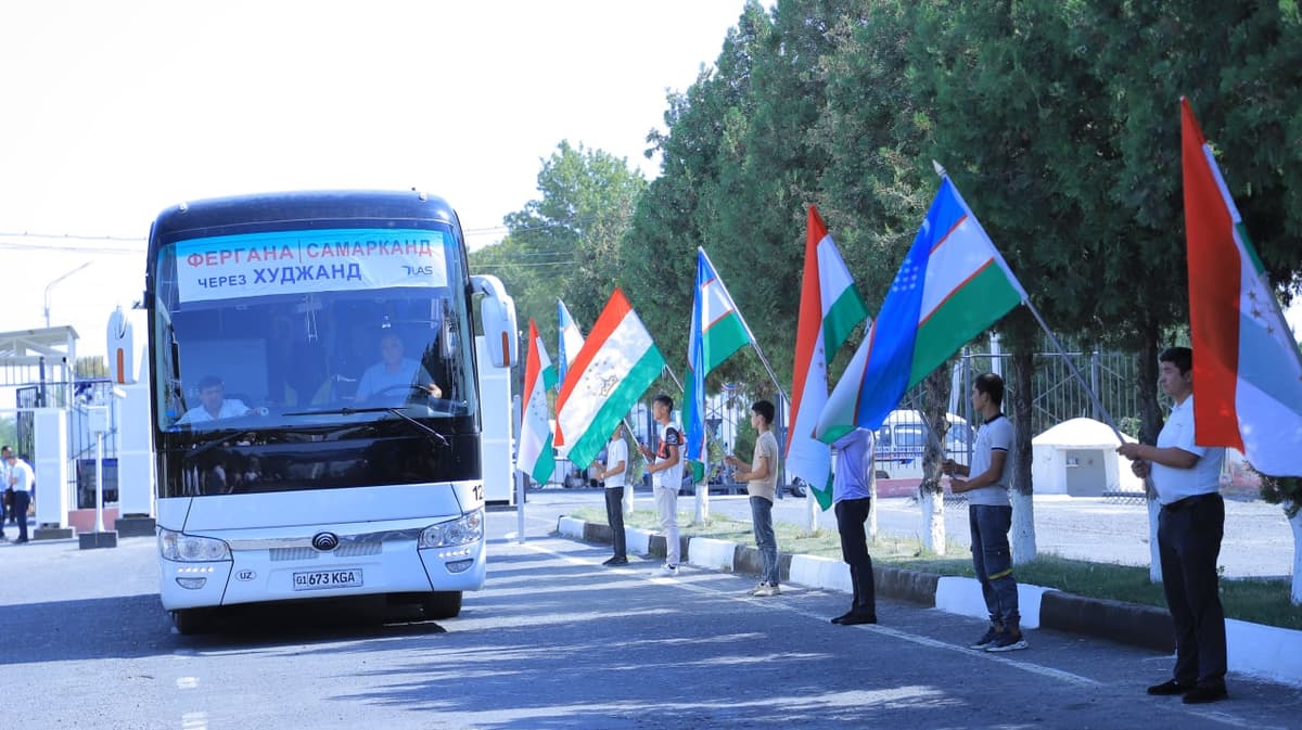 Farg‘onadan Tojikiston orqali Samarqandga avtobus qatnovi yo‘lga qo‘yilishi mumkin