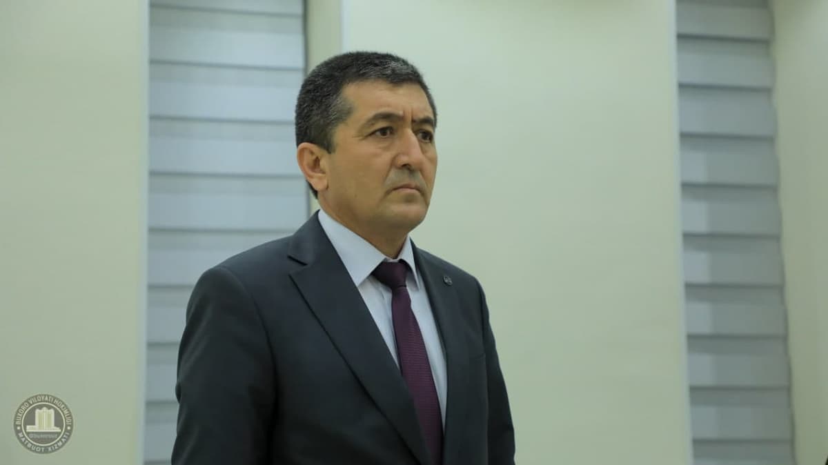Buxoro viloyati hokimiga yangi o‘rinbosar tayinlandi