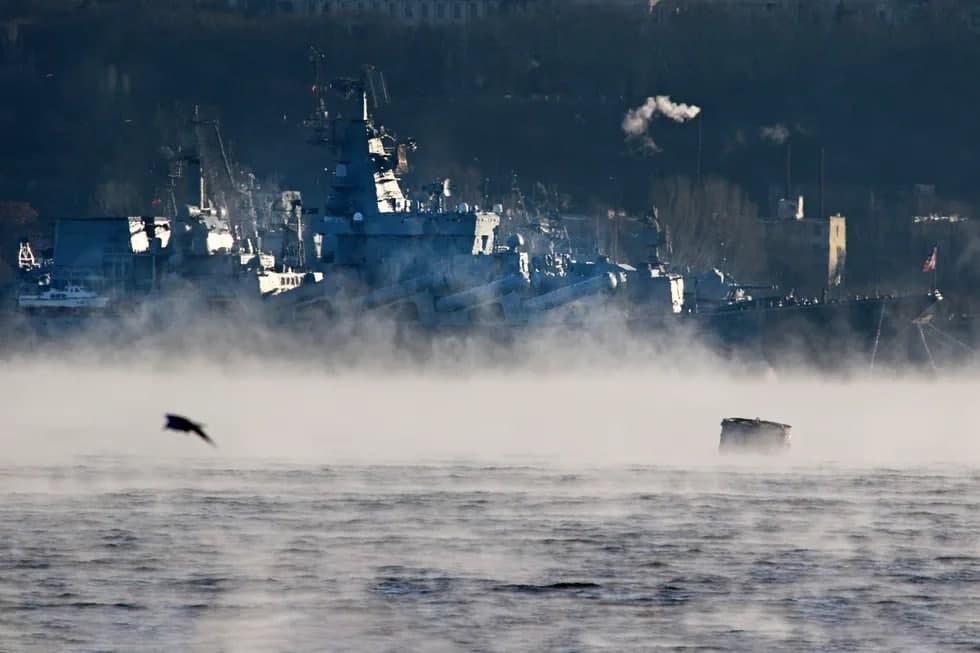 Флагман Черноморского флота ВМФ РФ утонул