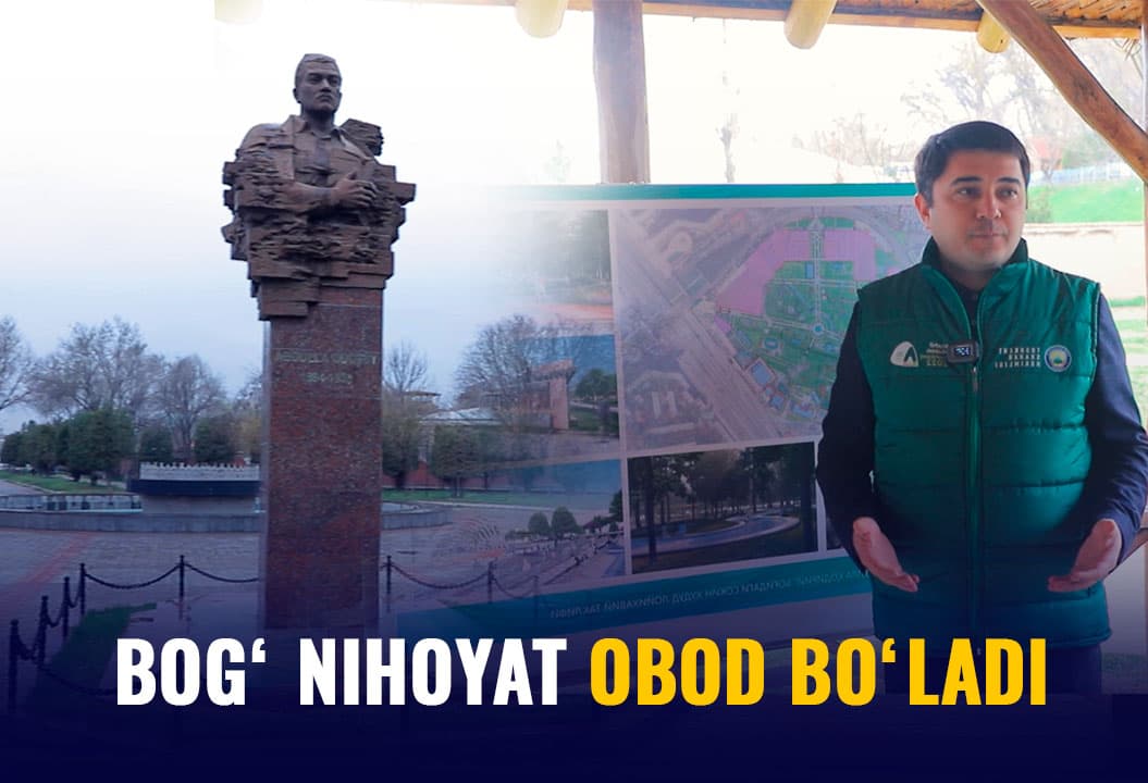 “Аттракционсиз, экобоғ бўлади” — Абдулла Қодирий боғида реконструкция бошланмоқда