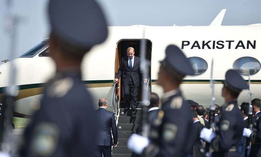 Prime Minister of Pakistan arrives in Samarkand on a working visit