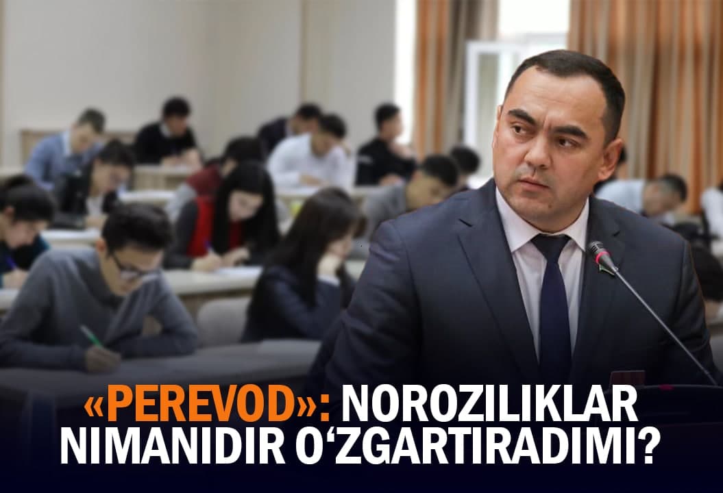 “Bo‘ldi endi, tartib o‘rnatamiz” - Toshqulov o‘qishni ko‘chirish bo‘yicha e’tirozlarga javob berdi