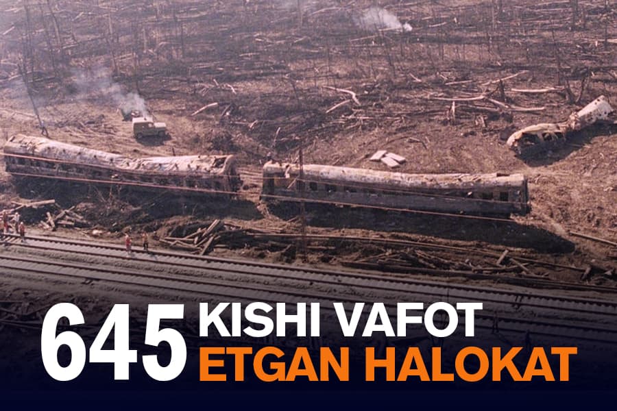 «Biz atom bomba portladi deb o‘yladik» – 645 kishi vafot etgan temiryo‘l halokatiga nima sabab bo‘lgandi?