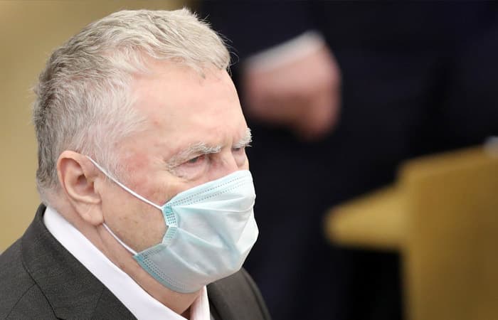 Jirinovskiy kovidga chalinib shifoxonaga yotgan. Uning ahvoli og‘ir deb baholanmoqda