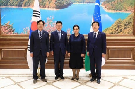 Tanzila Narbayeva receives National Assembly delegation of the Republic of Korea