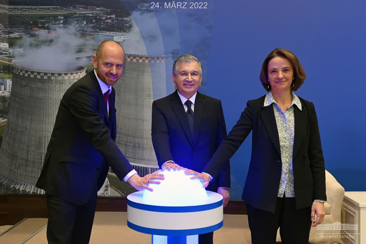 Shavkat Mirziyoyev Surxondaryodagi birinchi IES qurilishiga start berdi
