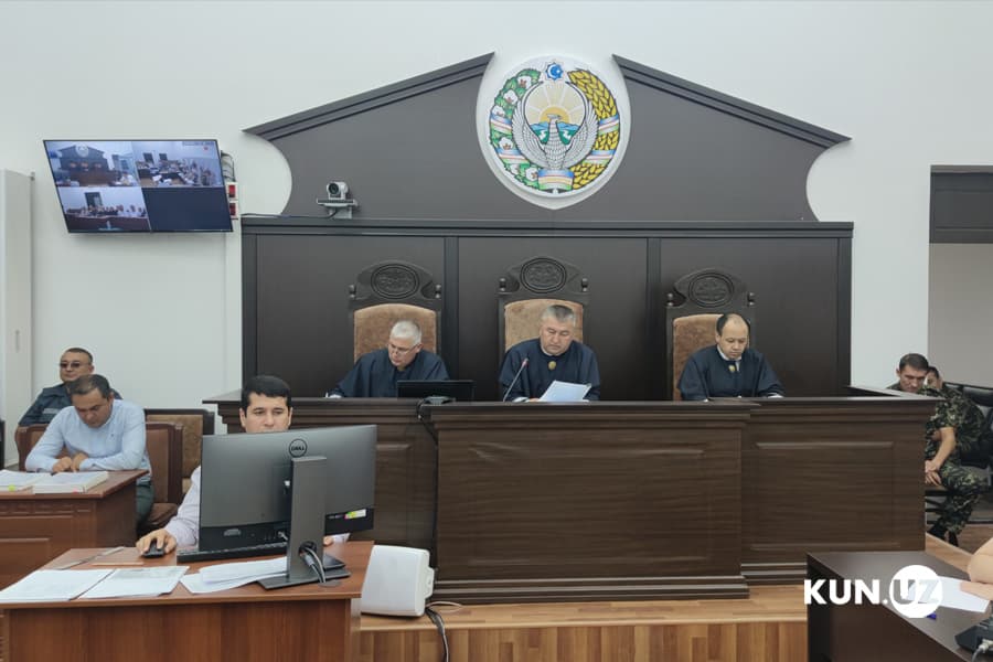 Andijon shahrining sobiq hokimi, prokurori va boshqa rahbarlari sud qilinmoqda 