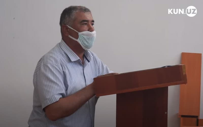 Хоким Мубарекского района получил выговор