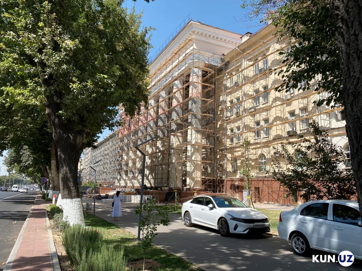 Another cultural heritage object in Tashkent being repaired without permission of the relevant body