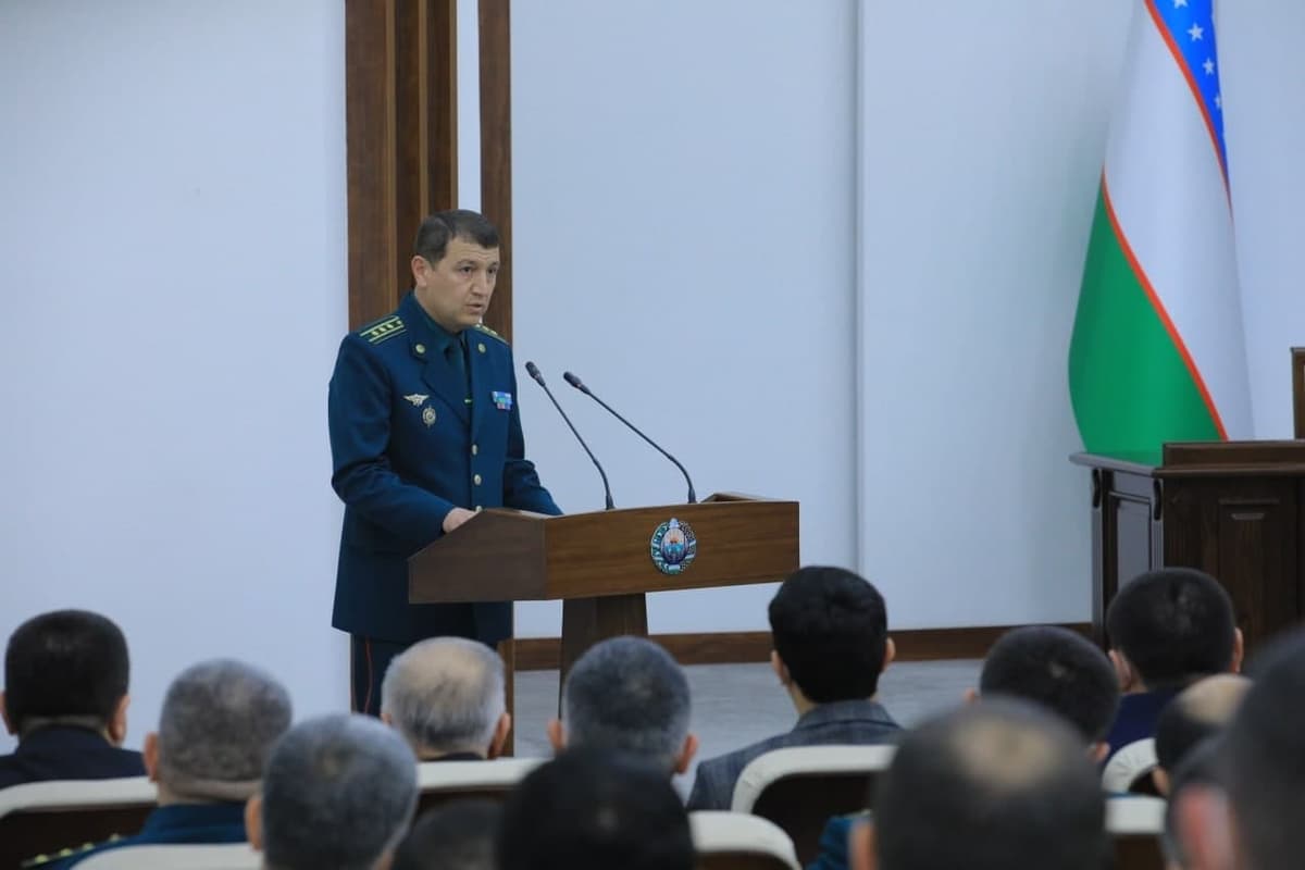 Namangan viloyati IIBga yangi boshliq tayinlandi