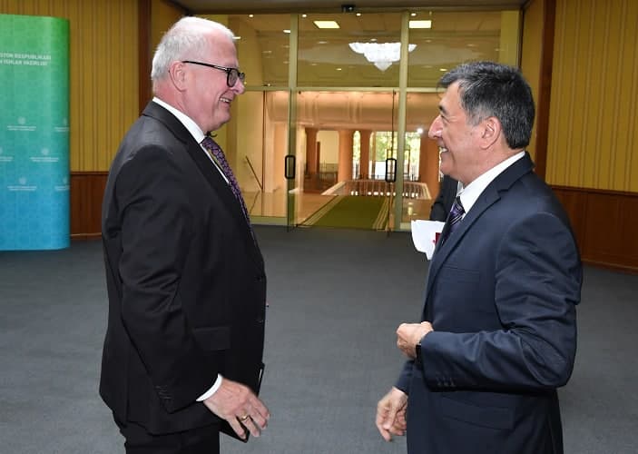 Vladimir Norov receives Ambassador of Germany