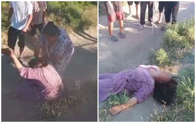 В Самаркандской области мать и сын избили женщину