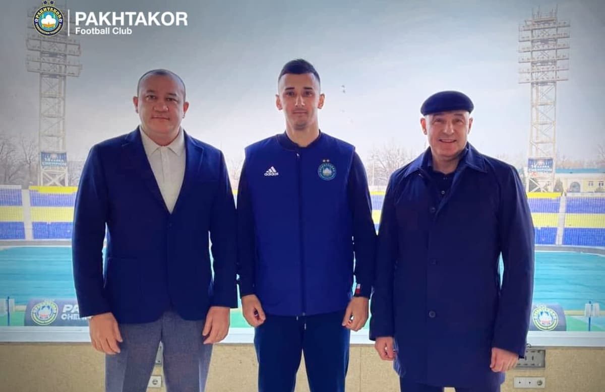 Sardor Rashidov «Paxtakor» bilan shartnoma imzoladi
