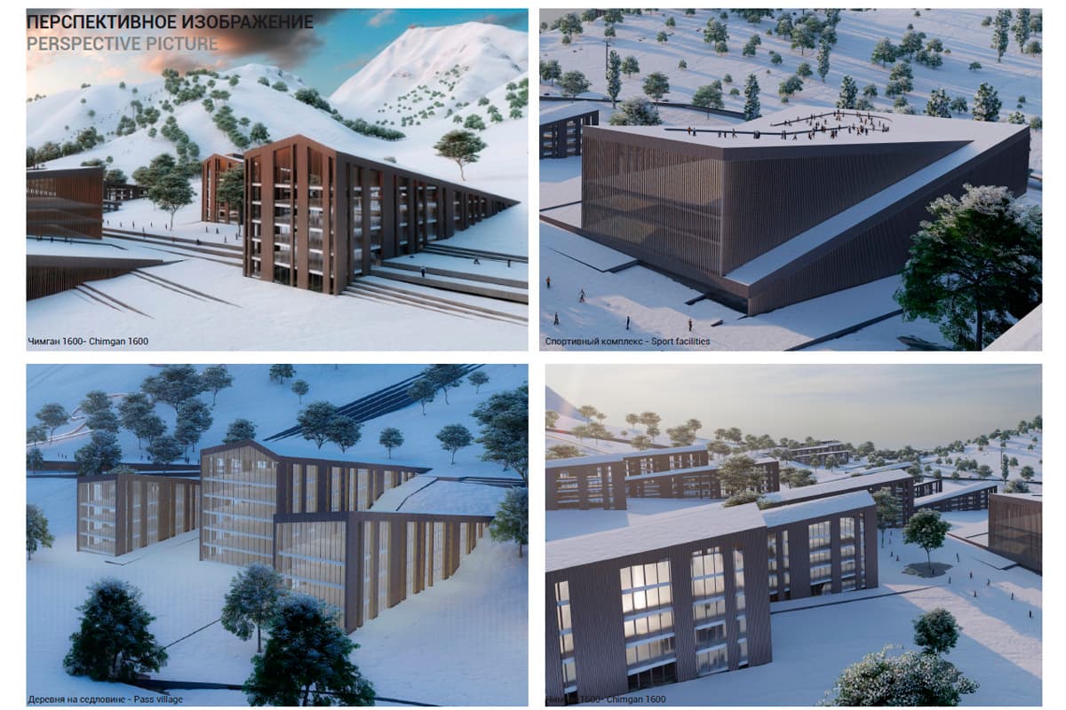 A resort for 6,000 tourists to be built in Chimgan