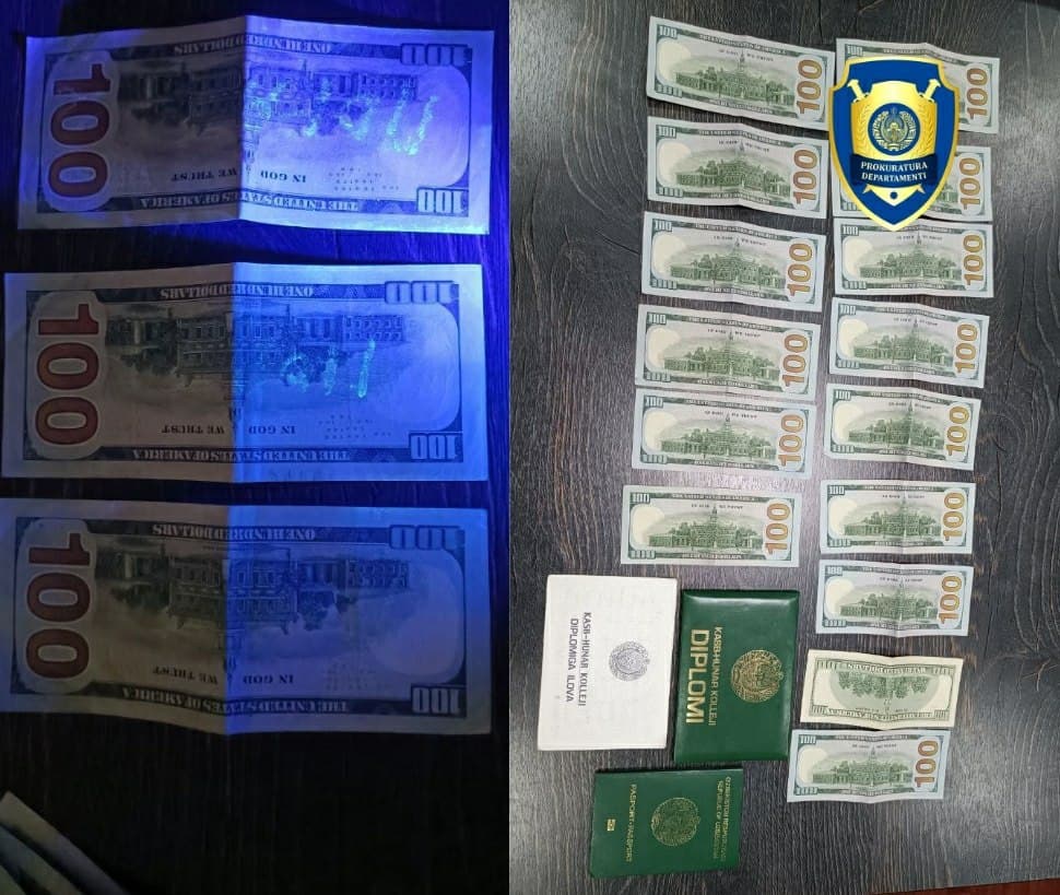 Andijonda tuman poliklinikasiga hamshira sifatida ishga joylab qo‘yishini aytgan shaxs 1 500 dollar bilan ushlandi