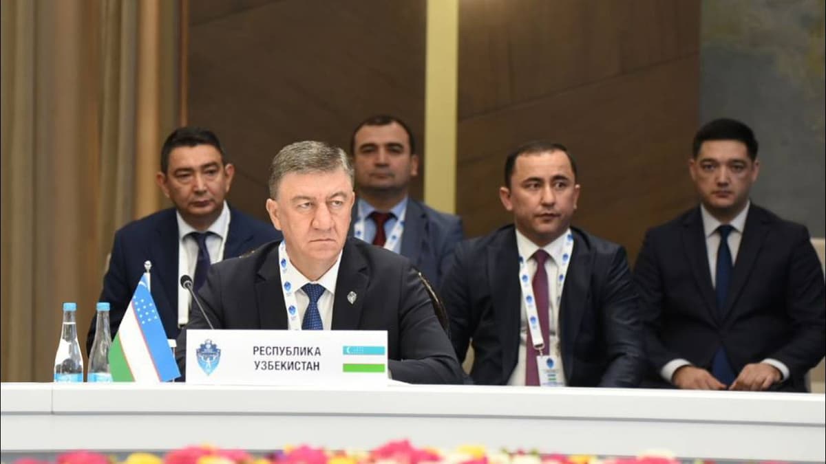 Пулат Бобожонов принял участие на заседании совета министров внутренних дел государств-участников СНГ