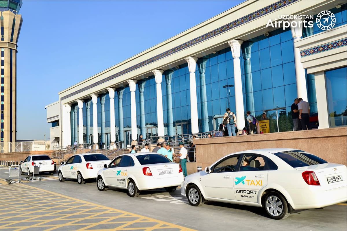 Toshkent aeroportida rasmiy taksi xizmati o‘z ishini boshladi