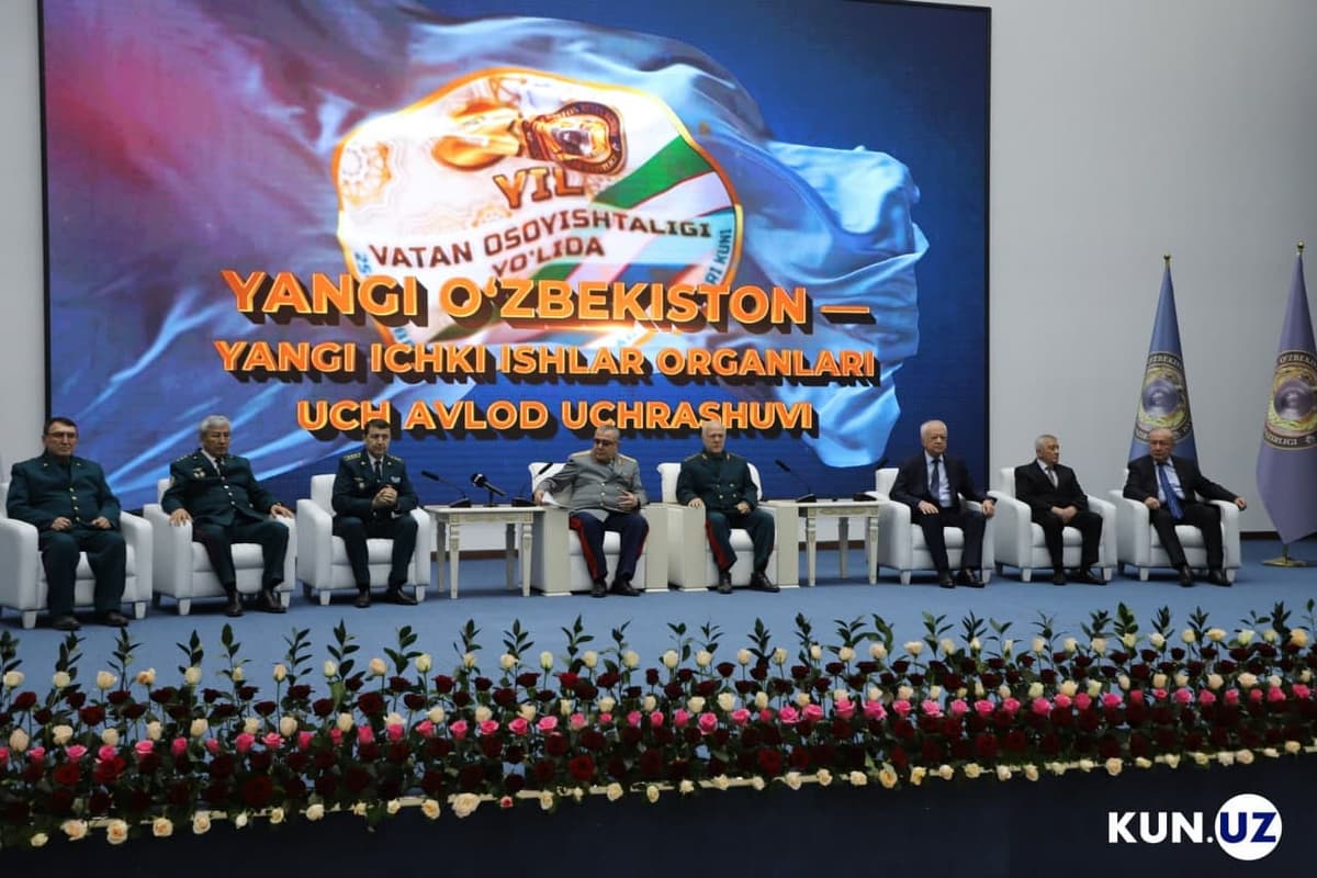 Samarqandda «uch avlod uchrashuvi»: general Matlubov jinoyatchilikning oldini olish tajribasi bilan o‘rtoqlashdi