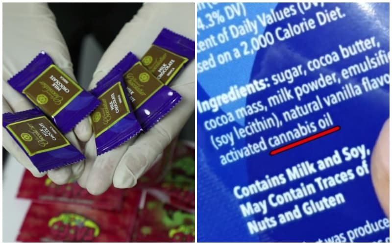A passenger detained at Tashkent airport for attempting to transport sweets with cannabis (video)